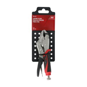 Ace Comfort Grip Locking Plier Multicolor 5inch